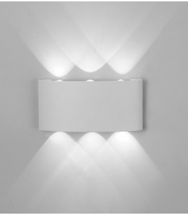 6W LED Seinavalgusti ARCS Sand White IP54 6541