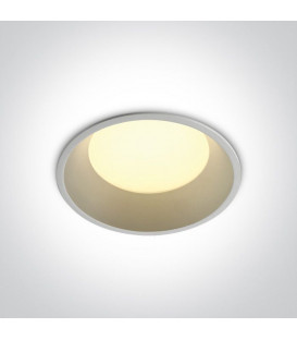 9W LED Integreeritav paneel White Round Ø12 3000K 10109D/W/W