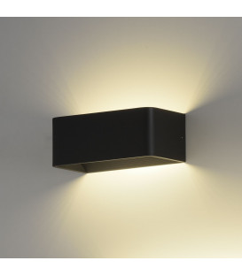 10.5W LED Seinavalgusti ICON Black A308920N