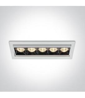 20W LED Integreeritav valgusti White 51506B/W/W