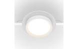 Integreeritav valgusti HOOP White Ø11 DL086-GX53-RD-W