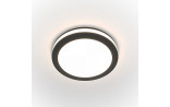 12W LED Integreeritav valgusti PHANTON Round Black DL303-L12B