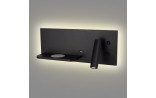 9W LED Seinavalgusti SUPERIOR Black W0292L