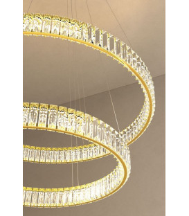 58W LED Rippvalgusti AKALA Gold Dimmerdatav IAK PR S+M